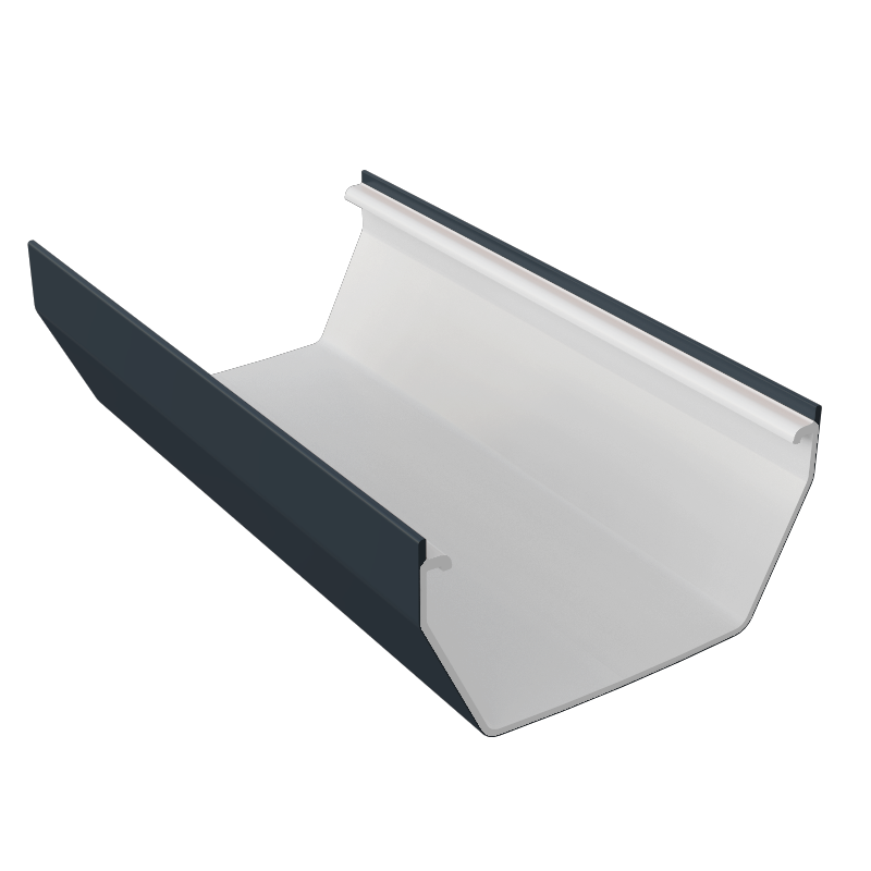 Freeflow Square Anthracite Grey Guttering